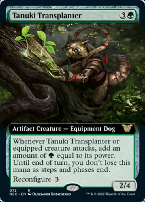 Tanuki Transplanter  - Extended Art