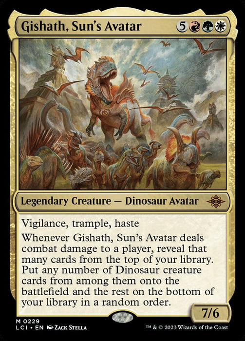 Gishath, Sun's Avatar - Legendary (Foil)