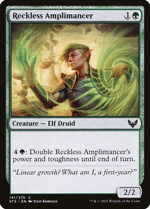 Reckless Amplimancer  (Foil)