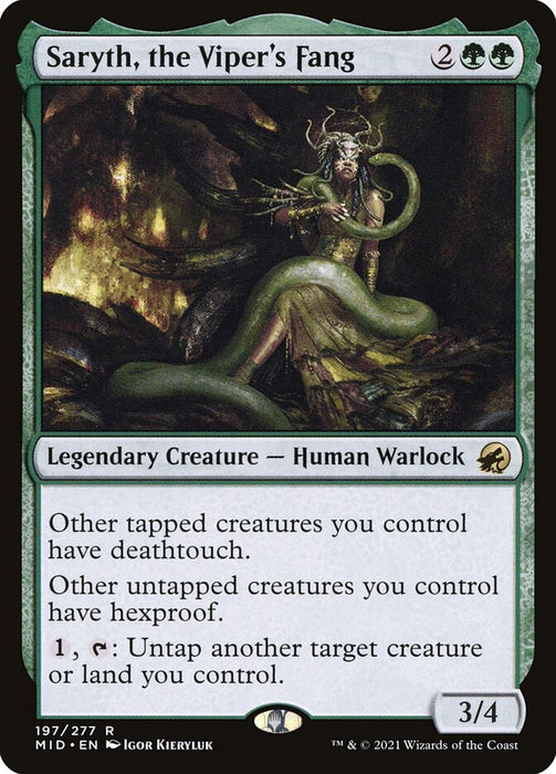 Saryth, the Viper's Fang  - Legendary (Foil)