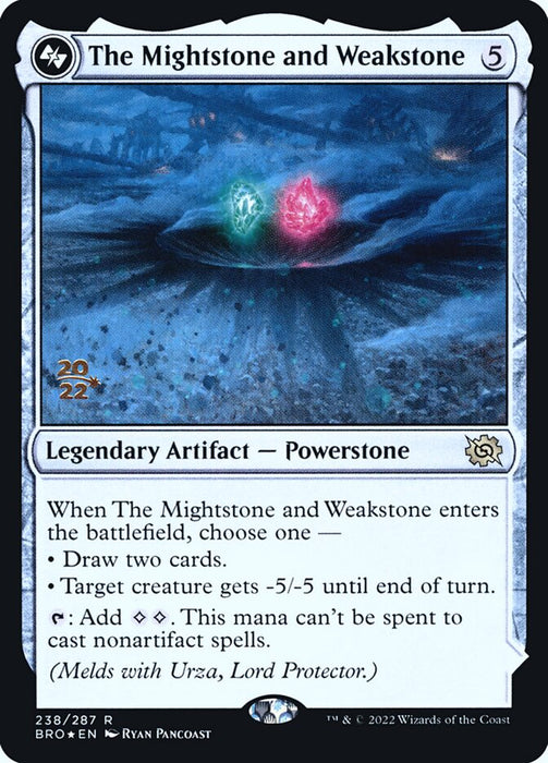 The Mightstone and Weakstone // Urza, Planeswalker - Legendary (Foil)