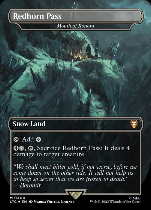 Redhorn Pass - Mouth of Ronom - Borderless - Inverted (Foil)