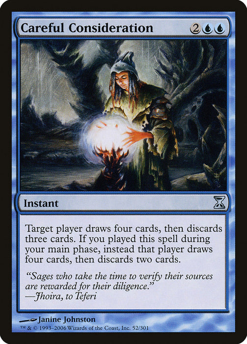 Careful Consideration  (Foil)