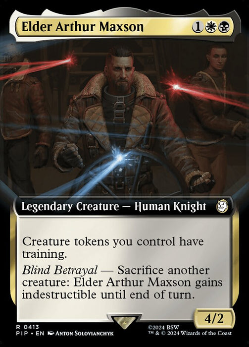 Elder Arthur Maxson - Legendary- Extended Art