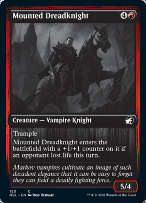 Mounted Dreadknight  - Inverted (Foil)