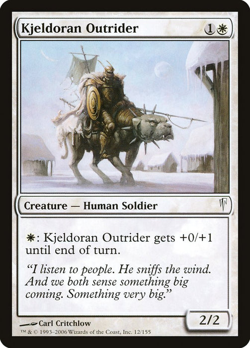 Kjeldoran Outrider  (Foil)