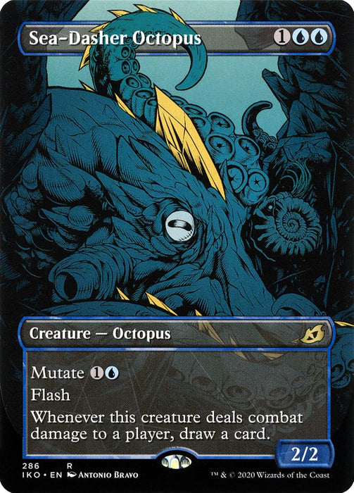 Sea-Dasher Octopus - Borderless  - Showcase (Foil)