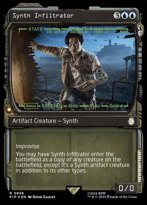 Synth Infiltrator - Showcase- Inverted (Foil)