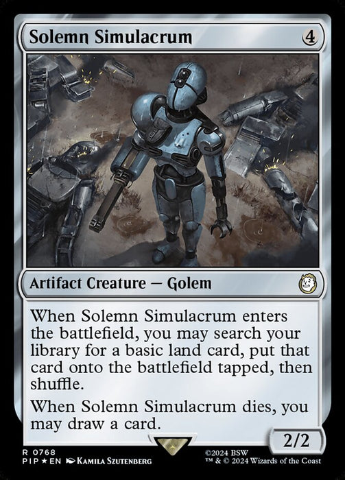 Solemn Simulacrum (Foil)