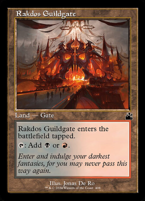 Rakdos Guildgate - Retro Frame (Foil)