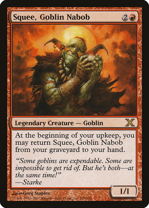 Squee, Goblin Nabob  (Foil)