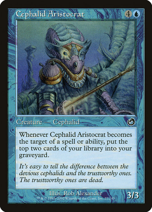 Cephalid Aristocrat  (Foil)