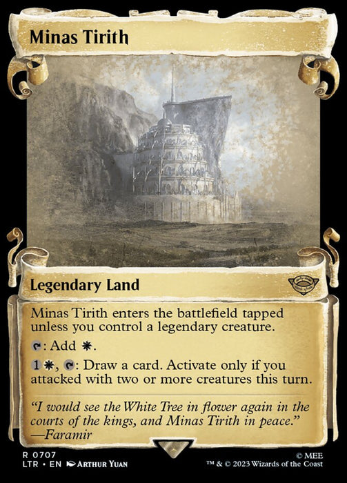 Minas Tirith - Showcase- Legendary (Foil)