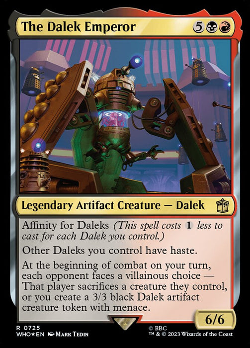 The Dalek Emperor - Legendary (Foil)