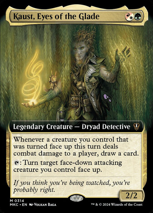 Kaust, Eyes of the Glade - Extended Art- Legendary