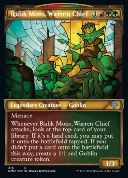 Rulik Mons, Warren Chief - Showcase- Legendary