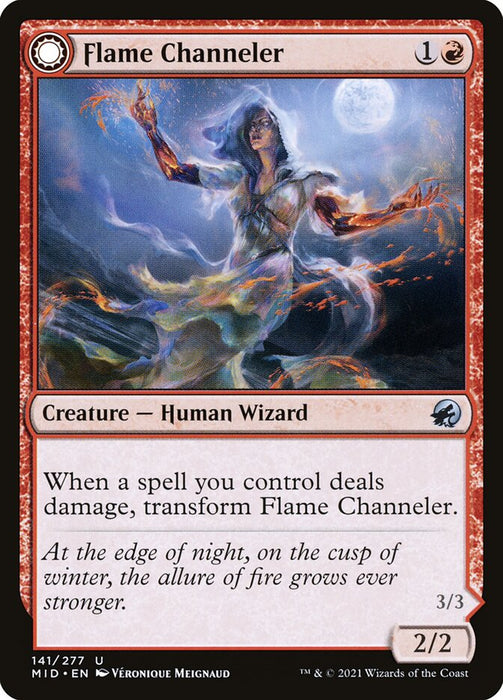 Flame Channeler // Embodiment of Flame  - Sunmoondfc (Foil)