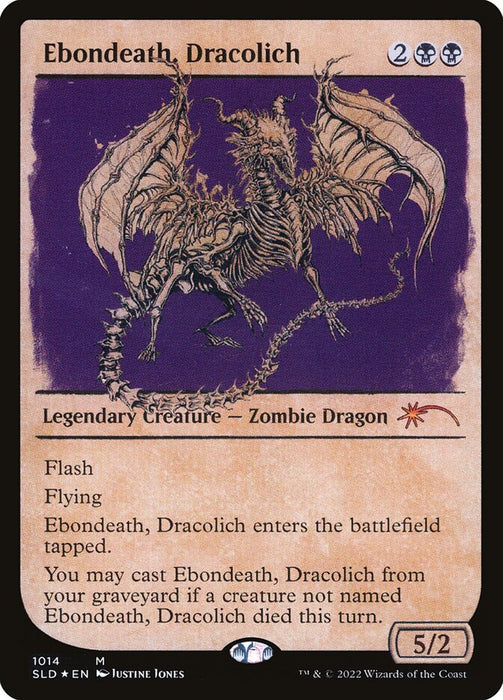 Ebondeath, Dracolich - Legendary (Foil)