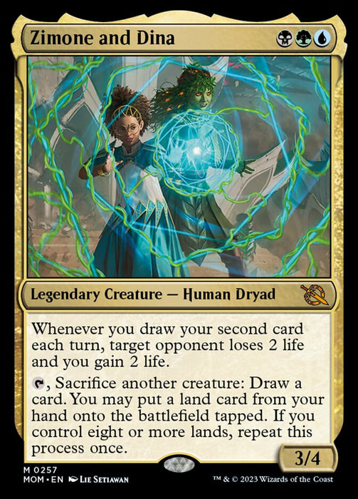 Zimone and Dina - Legendary (Foil)