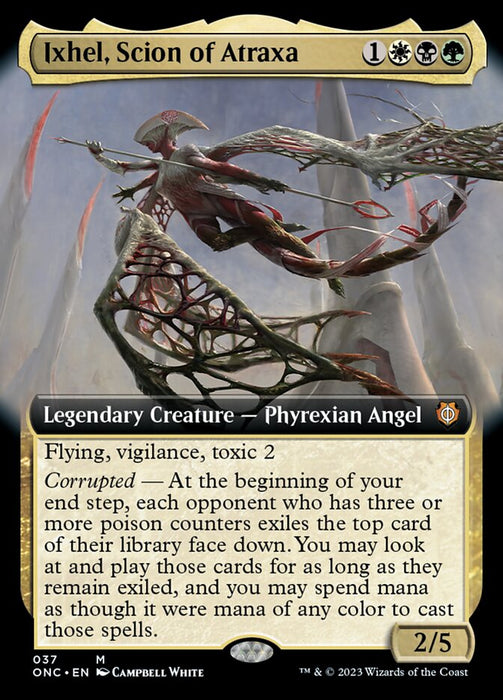 Ixhel, Scion of Atraxa - Legendary- Extended Art (Foil)