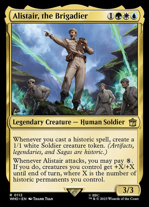 Alistair, the Brigadier - Legendary (Foil)