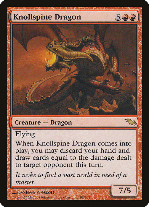 Knollspine Dragon  (Foil)