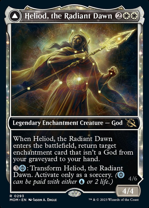 Heliod, the Radiant Dawn // Heliod, the Warped Eclipse - Showcase- Legendary- Showcase (Foil)