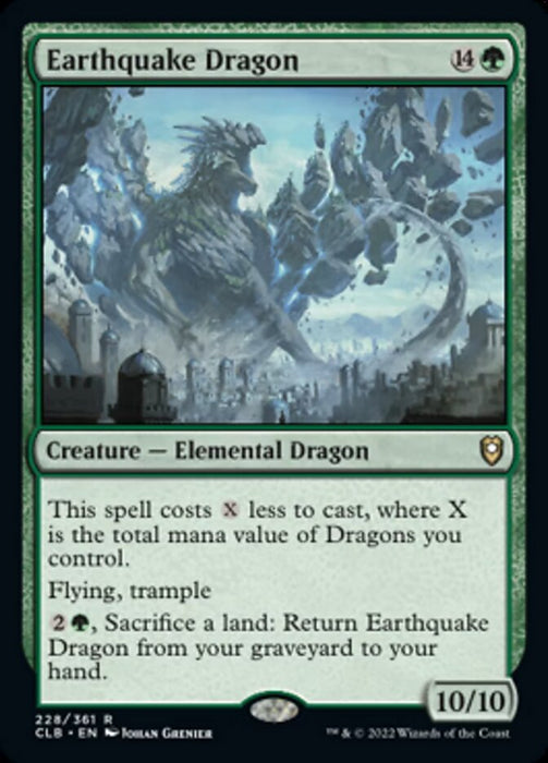 Earthquake Dragon  (Foil)