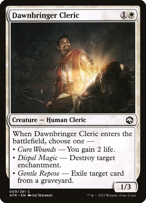 Dawnbringer Cleric  (Foil)