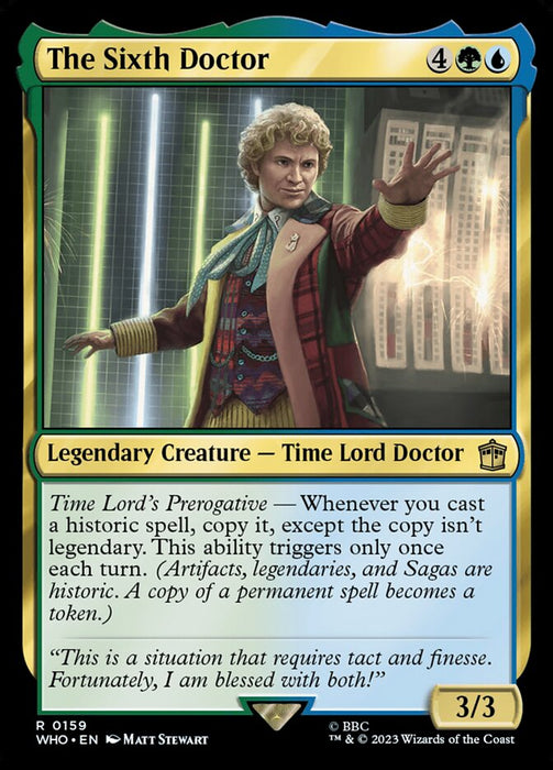 The Sixth Doctor - Legendary