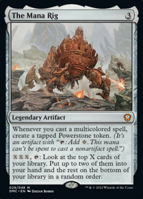 The Mana Rig - Legendary (Foil)