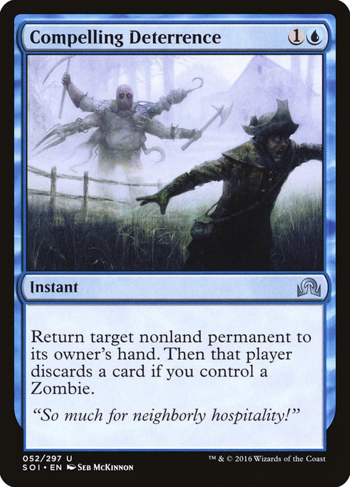 Compelling Deterrence  (Foil)