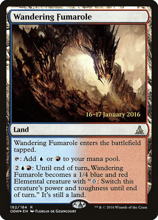 Wandering Fumarole  (Foil)