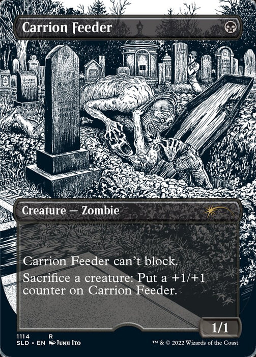 Carrion Feeder - Borderless - Full Art - Inverted