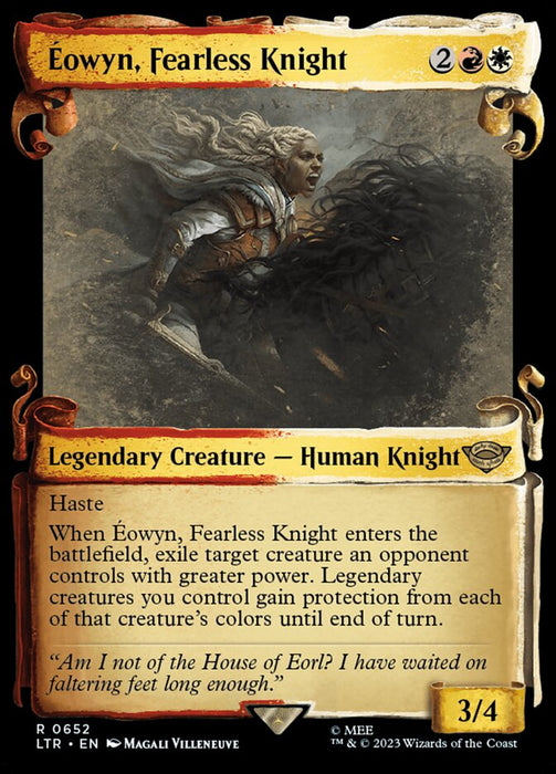 Éowyn, Fearless Knight - Showcase- Legendary (Foil)