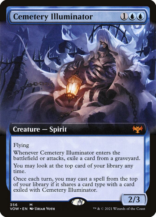 Cemetery Illuminator  - Extended Art (Foil)