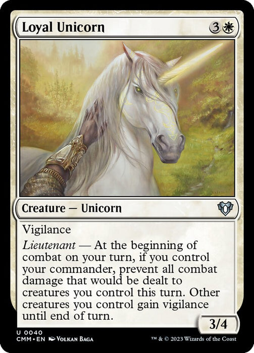 Loyal Unicorn (Foil)