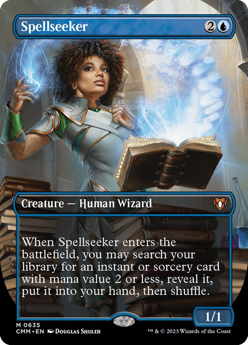 Spellseeker - Borderless - Inverted (Foil)