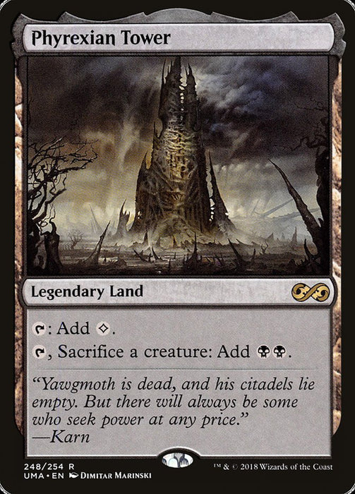 Phyrexian Tower  - Legendary (Foil)