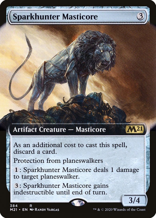 Sparkhunter Masticore  - Extended Art