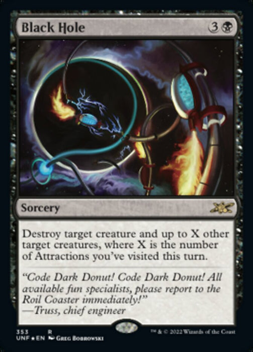 Black Hole (Foil)