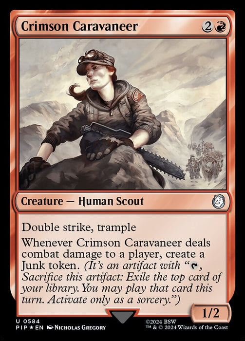 Crimson Caravaneer (Foil)