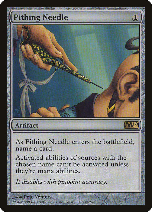 Pithing Needle  (Foil)