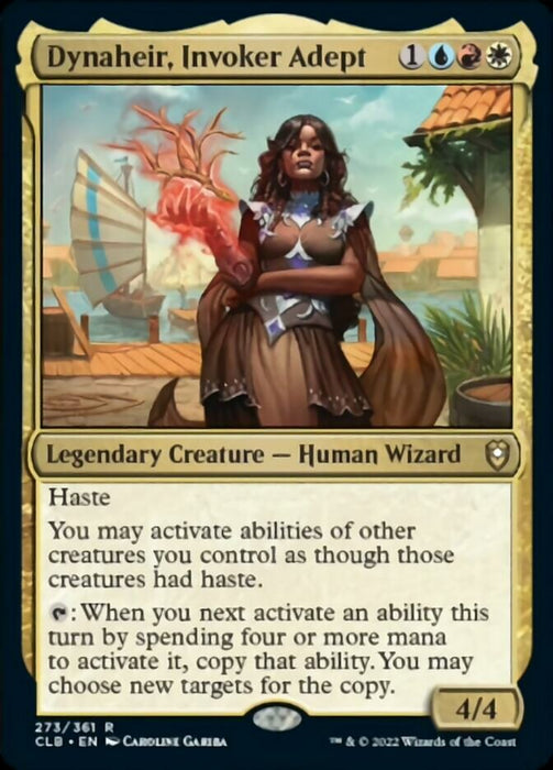 Dynaheir, Invoker Adept  - Legendary (Foil)