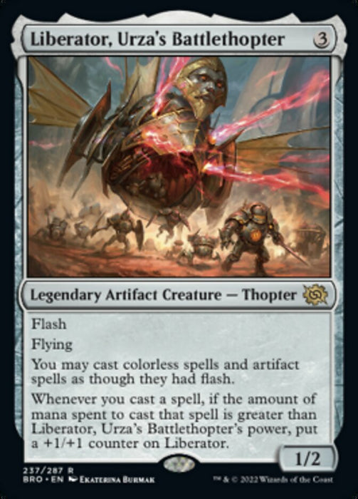 Liberator, Urza's Battlethopter - Legendary (Foil)