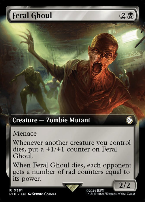 Feral Ghoul - Extended Art (Foil)