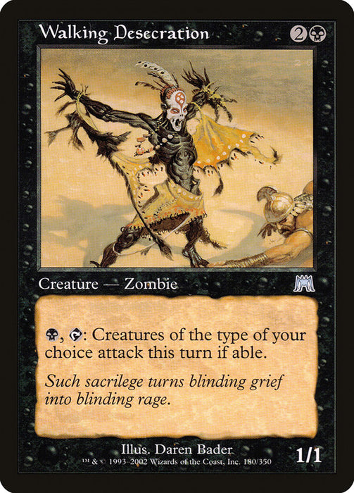 Walking Desecration  (Foil)