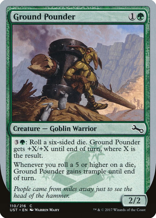 Ground Pounder  (Foil)