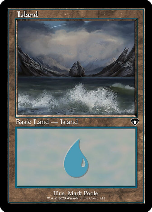 Island - Retro Frame