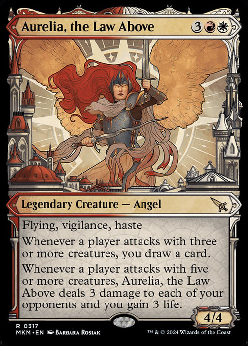 Aurelia, the Law Above - Showcase- Legendary (Foil)